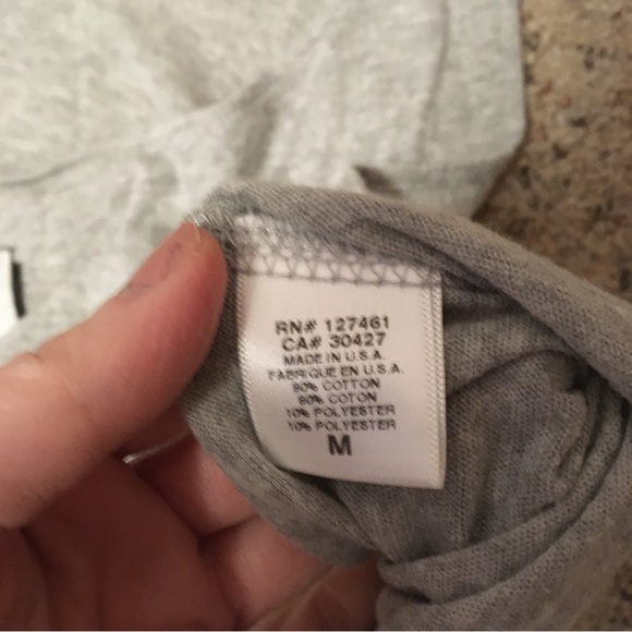 Rare Wildfox Barbie collab “I Hate Ken” printed oversized heather gray tank top - Picture 5 of 5